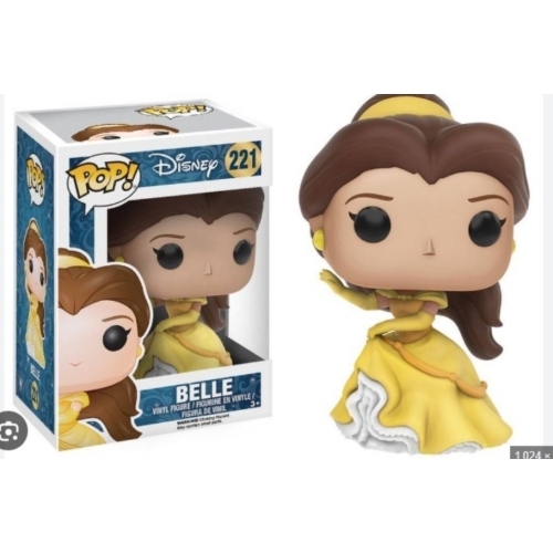 POP La Belle et la Bête - Figurine POP 221 Belle (Gown) 9 cm EN BOITE 