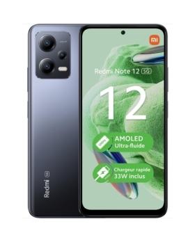 REDMI NOTE 12 5G 128GO ONYX GRAY RAM:4GO 48MPX ECRAN:AMOLED (120HZ) 