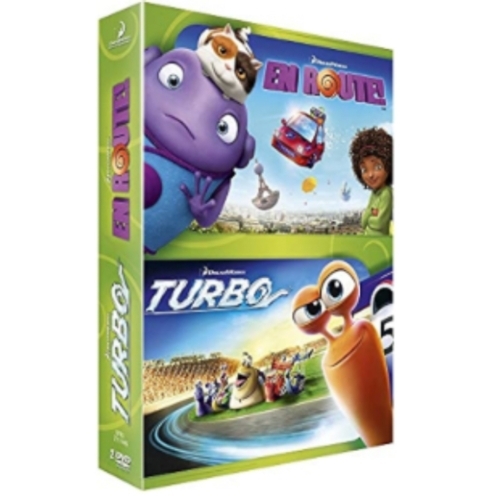 En route ! + Turbo  Coffret Dessin Animé