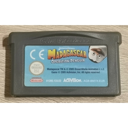 Madagascar Operation Penguin Gameboy Advance Loose