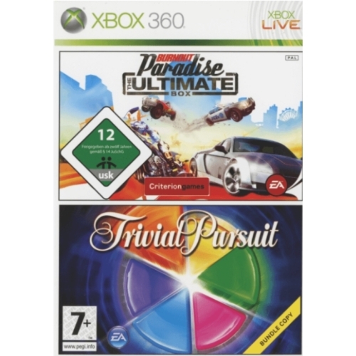 Burnout Paradise: The Ultimate Box + Trivial Pursuit Xbox 360 SANS NOTICE