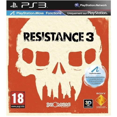 resistance 3 sans notice ps3 