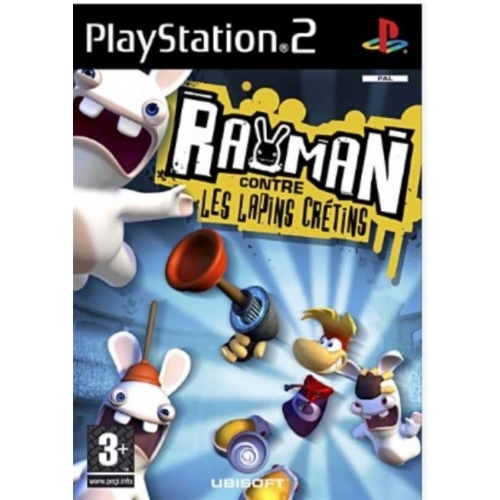 Rayman Contre les Lapins Crétins AVEC NOTICE PS2 