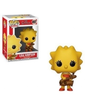  POP 497  Simpsons Lisa Simpson en boite 