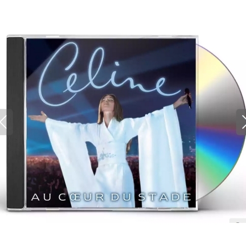 Au coeur du stade CELINE DION CD 