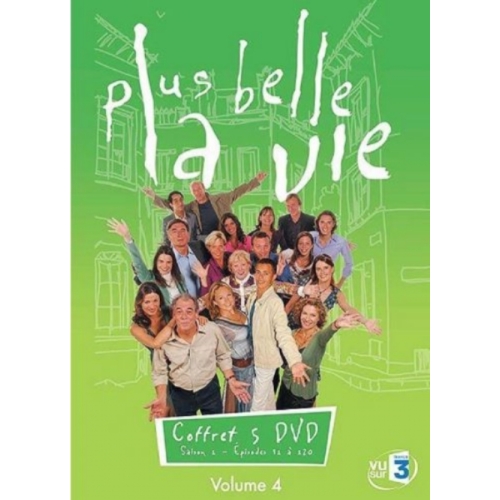 Plus belle la vie saison 1 episodes 91 a 120  - Volume 4 dvd