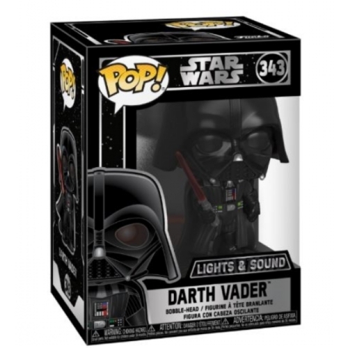 STAR WARS DARK VADOR LIGHT&SOUND  POP 343