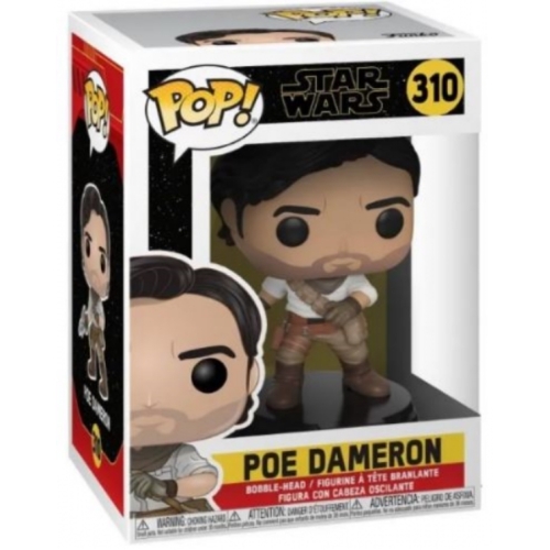 Figurine Funko Pop! Star Wars : Poe Dameron N°310