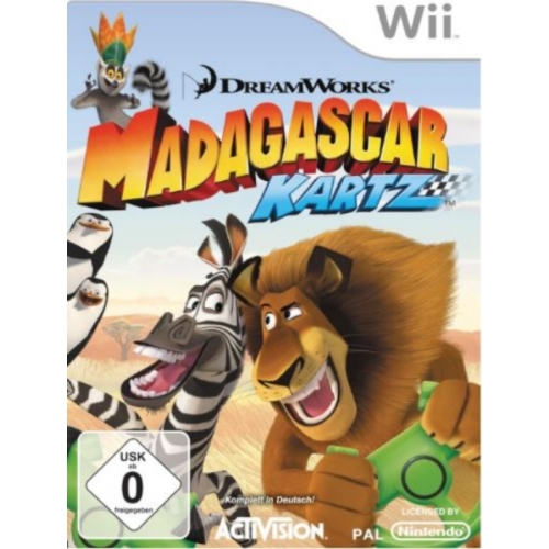 Madagascar Kartz avec notice Wii 