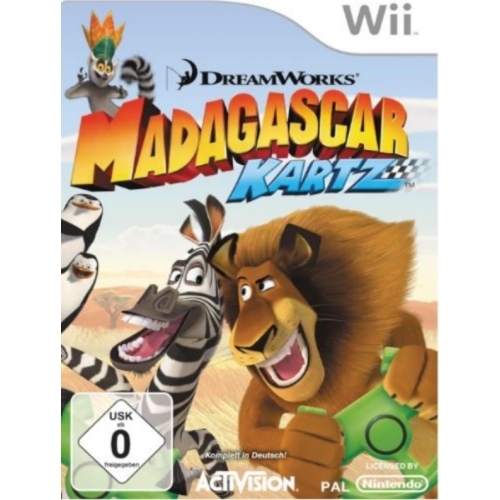 Madagascar Kartz avec notice Wii 