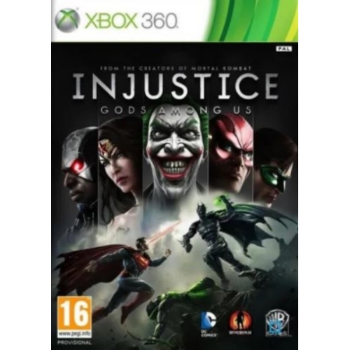 INJUSTICE / Jeu console XBOX 360 sans notice 