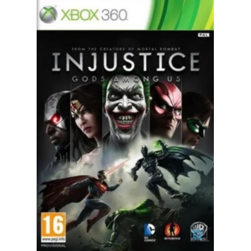INJUSTICE / Jeu console XBOX 360 sans notice 