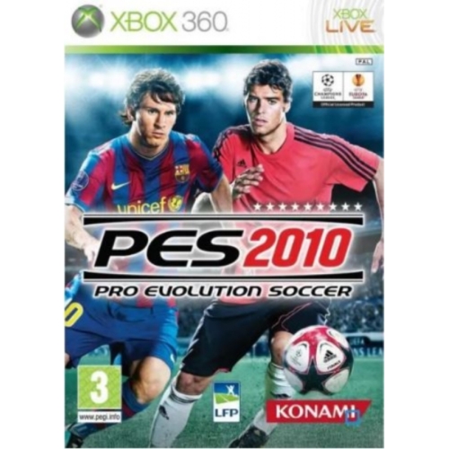 PES 2010 XBOX 360 AVEC NOTICE 