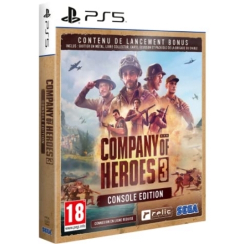 Company Of Heroes 3 Console Edition PS5 STEELBOOK