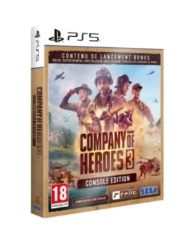 Company Of Heroes 3 Console Edition PS5 STEELBOOK