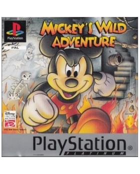 MICKEY'S WILD ADVENTURE PS1 PLATINUM  AVEC NOTICE  