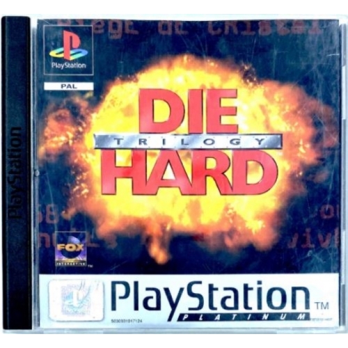 DIE HARD TRYLOGIE PS1 PLATINUM AVEC NOTICE 