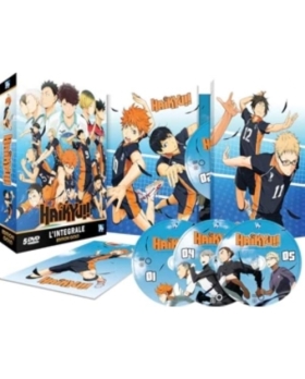 Haikyu!! Intégrale Saison 1 - Edition Gold (5 DVD + Livret) DVD