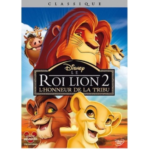 Le Roi Lion 2 - L'honneur de la tribu dvd