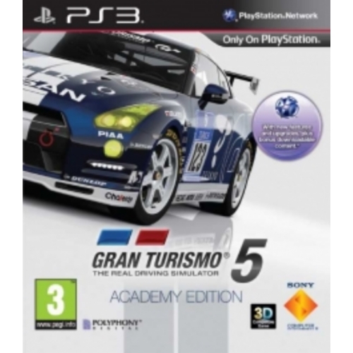 GRAN TURISMO 5 ACADEMY EDITION PS3 SANS NOTICE 
