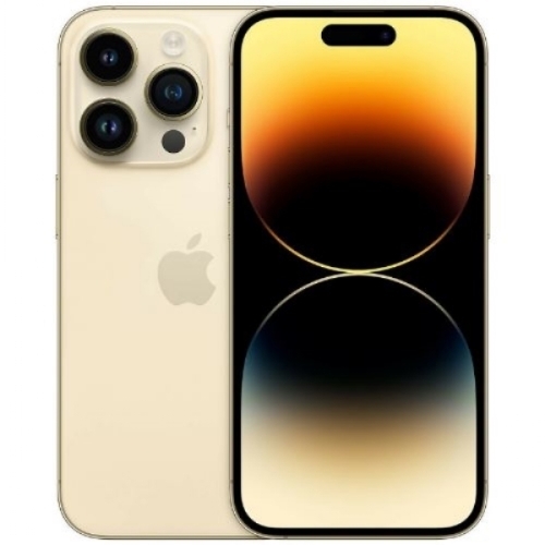 IPHONE 14 PRO GOLD 128GO 5G BATTERIE:100% + COQUE ET VERRE TREMPE OFFERT