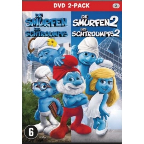 Les Schtroumpfs 1+2  Duo Pack-Bil dvd