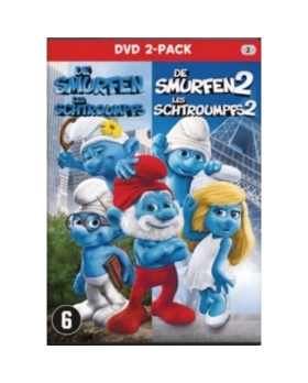Les Schtroumpfs 1+2  Duo Pack-Bil dvd