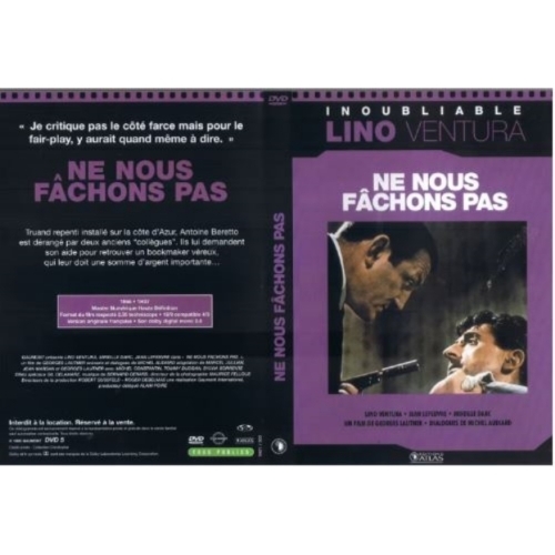 Ne Nous Fâchons Pas dvd 