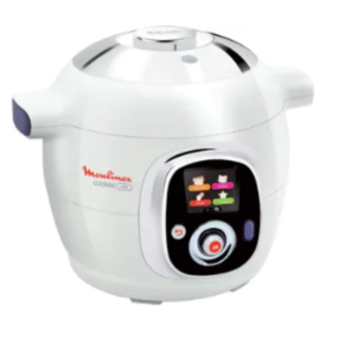 Multi-cuiseur Moulinex Cookeo EPC03 BLANC CE704110 100 RECETTES