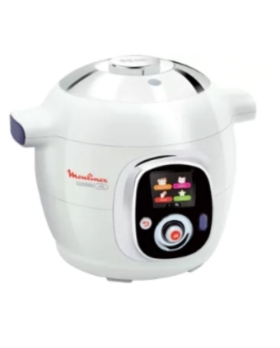 Multi-cuiseur Moulinex Cookeo EPC03 BLANC CE704110 100 RECETTES