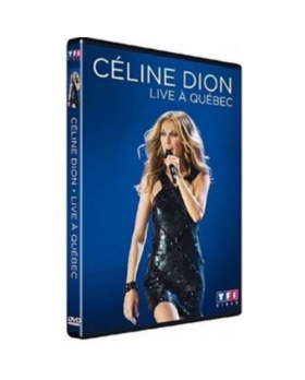 CELINE DION LIVE A QUEBEC DVD 