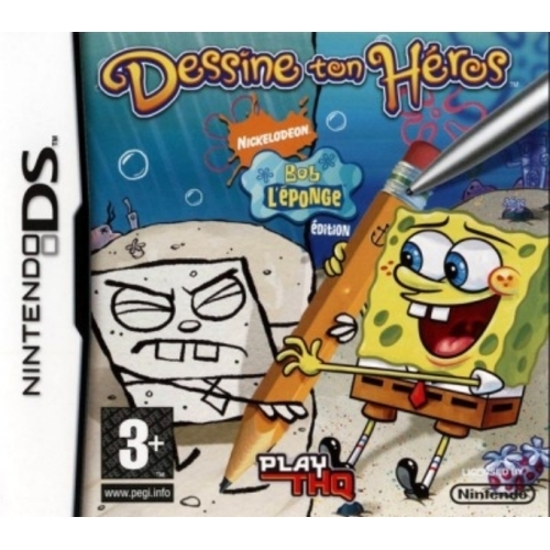Bob l'eponge dessine ton heros DS AVEC NOTICE
