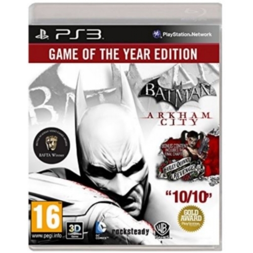 Batman Arkham City PS3 - Game of the year import anglais