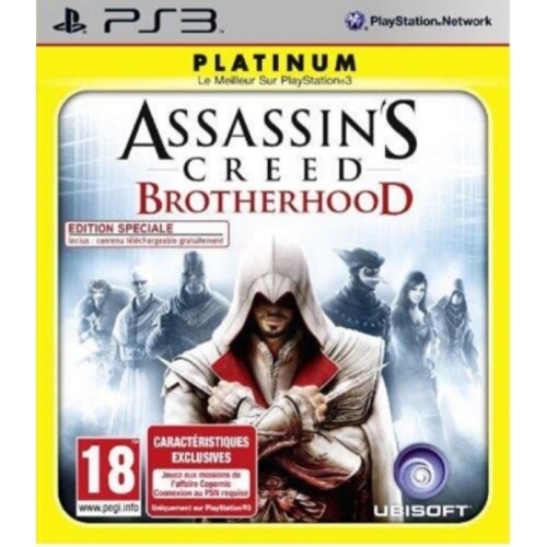 Assassin's Creed - Brotherhood - platinum PS3 AVEC NOTICE 