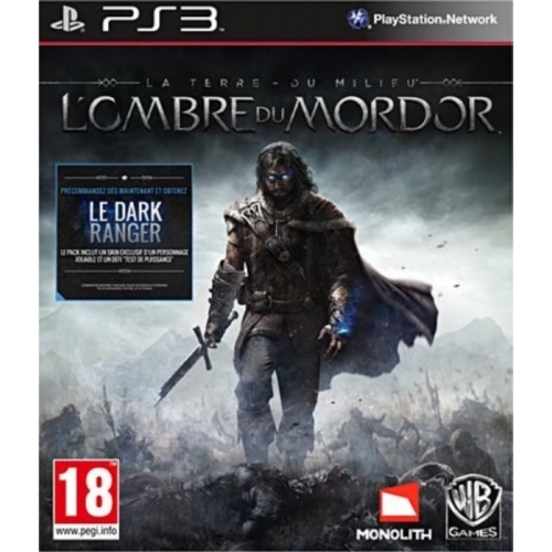 La Terre du Milieu L'ombre du Mordor PS3 avec notice 