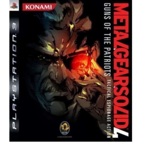 Metal Gear Solid 4 - PS3 AVEC NOTICE 