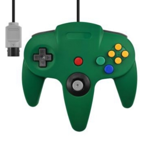 MANETTE VERTE N64 NON OFFICIELLE