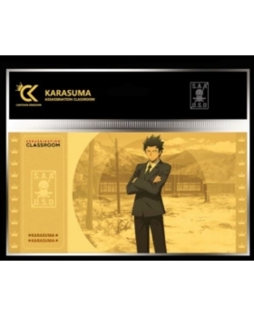 Assassination classroom - karasuma - golden ticket