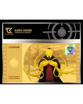Assassination classroom - koro-sensei - golden ticket edition limité