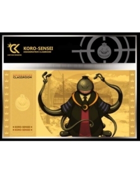Assassination classroom - koro-sensei en colère - golden ticket