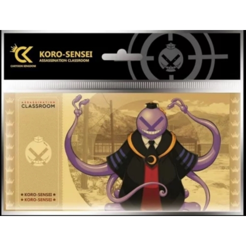 Ticket d'Or Koro-Sensei (Violet) ASSASSINATION CLASSROOM