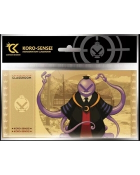 Ticket d'Or Koro-Sensei (Violet) ASSASSINATION CLASSROOM