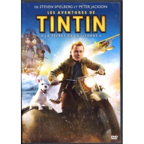 LES AVENTURES DE TINTIN LE SECRET DE LA LICORNE DVD 