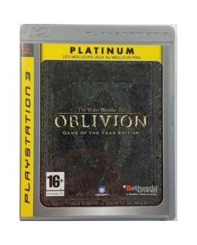THE ELDER SCROLLS IV OBLIVION GAME OF THE YEAR EDITION PLATINUM PS3 AVEC NOTICE 