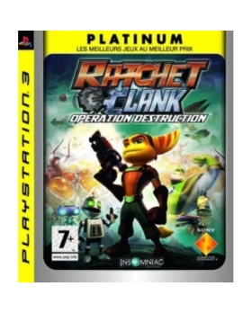Ratchet & Clank - Opération destruction - édition platinum avec notice ps3 