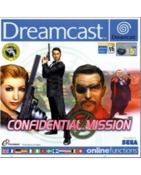CONFIDENTIAL MISSION DREAMCAST AVEC NOTICE 