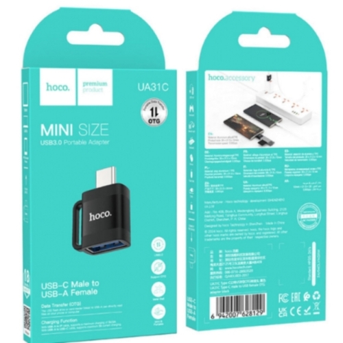 Adaptateur HOCO USB-C vers USB 3.0 femelle