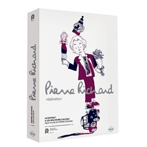 pierre richard le distrait & les malheurs d'alfred coffret 