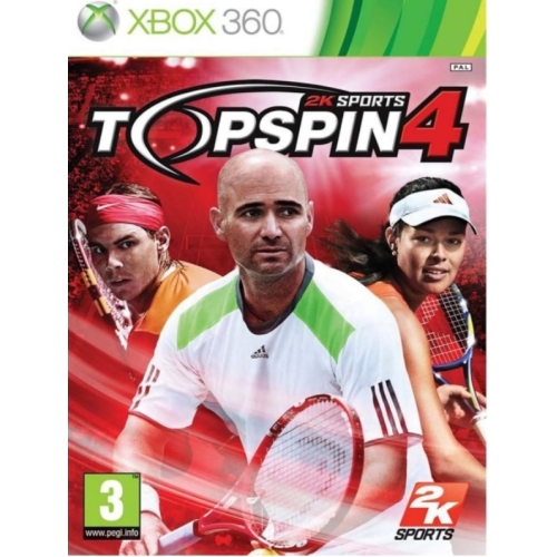  Top Spin 4 XBOX 360 AVEC NOTICE 