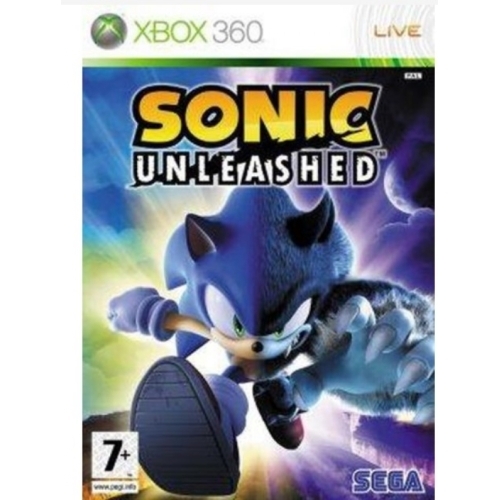 sonic Unleashed La Malédiction Du Hérisson XBOX 360 AVEC NOTICE 